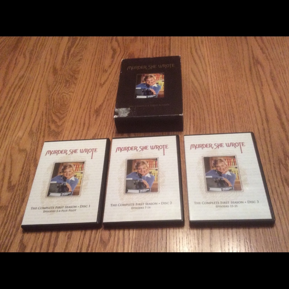 MURDER SHE WROTE DVDs